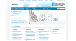 Desktop Screenshot of igape.es